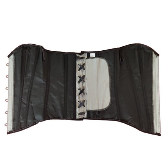 💜 NWT Silver Sparkle Overbust Corset and Thong Set - Picture 7 of 10